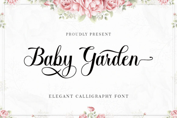 Baby Garden Font: A Touch of Handwritten Luxury