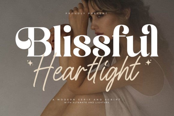 Blissful Heartlight: A Font Duo for Timeless Elegance