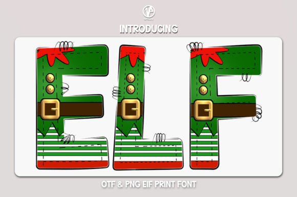 Bring Cheerful Energy to Your Projects with the Elf Font