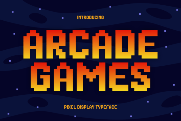 Bring Playful Energy to Your Projects with the Arcade Games Font