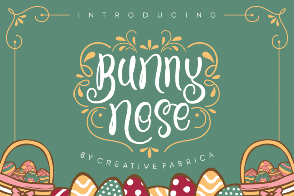 Bunny Nose: The Handwritten Font That Brings Spring to Life