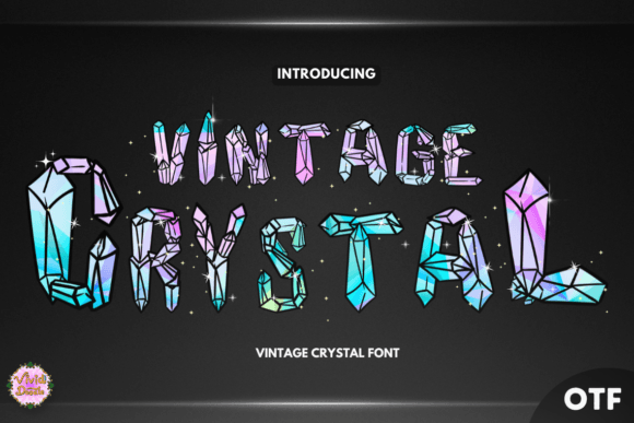 Discovering the Timeless Sparkle of Vintage Crystal Typography