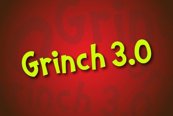 Grinch 3.0: A Font That Captures Whimsy and Boldness