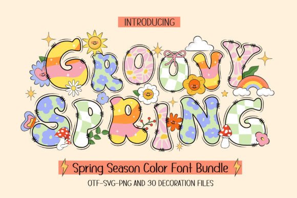 Groovy Spring: A Typeface That Captures the Season's Energy