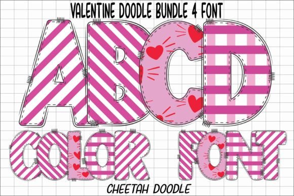Infuse Romance into Every Letter with Valentine Doodle