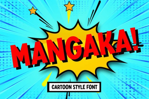 Mangaka: A Playful Font for Comics and Creative Projects
