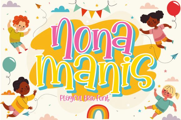 Nona Manis: The Sweet, Playful Typeface for Creative Brands