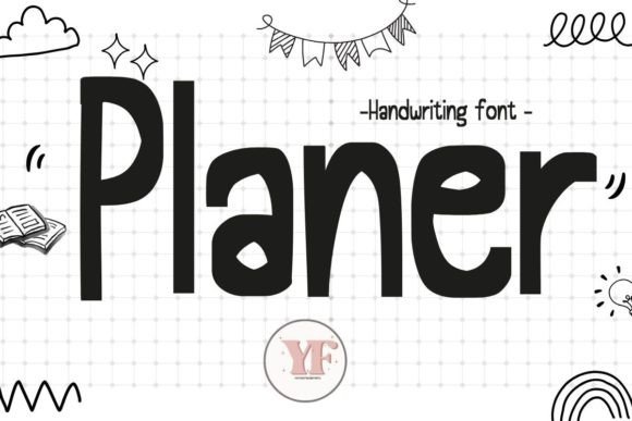 Planer: The Handwritten Font with a Deliberate Edge