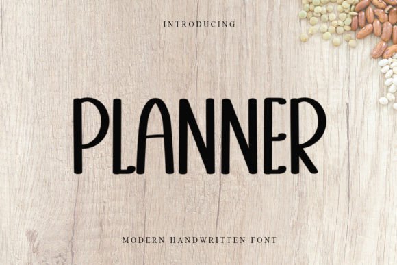 Planner: A Typeface That Brings Holiday Cheer to Every Design