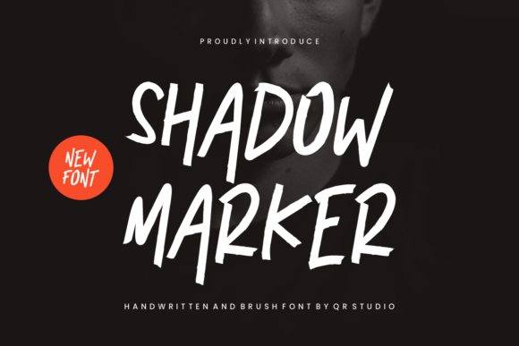 Shadow Marker: A Bold Typeface for Authentic Branding